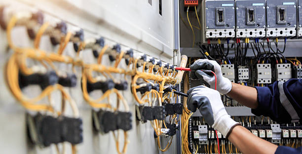 Professional Electrician technician working in Daleville, VA